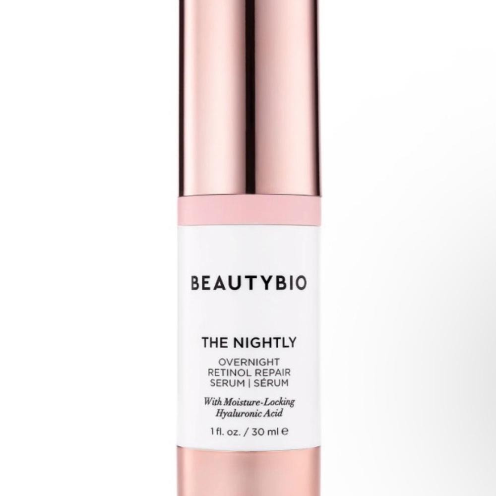 NIB-BeautyBio The Nightly- Retinol Repair Serum - Pink